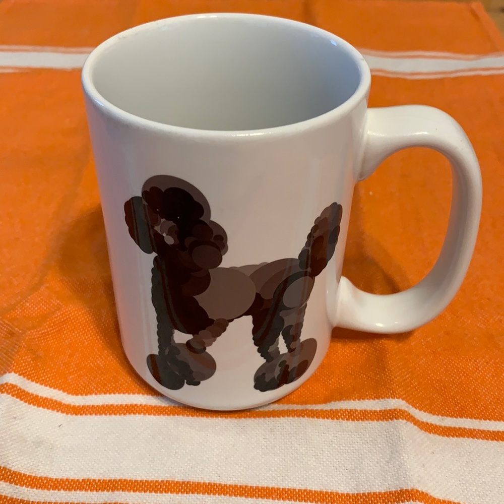 Poodle coffee mug